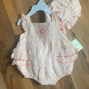 baby bubble suit with hat